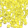 Krimp Рондель 2х3мм хрустальное стекло 200шт Желтый прозрачный