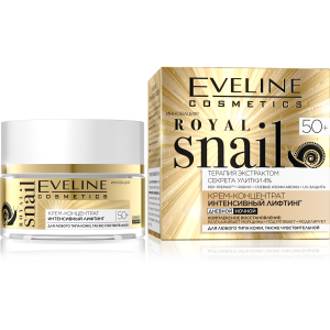 Eveline Royal Snail Крем-концентрат для лица интенсивный лифтинг 50+, 50 мл