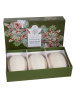 La Florentina XMAS Набор мыла Белый мускус, 3 шт х 150 г