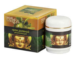 Aasha Herbals Крем для лица дневной увлажняющий, 50 г