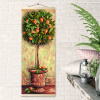 Molly Картина по номерам цветной холст 35х90см Панно Апельсиновое дерево