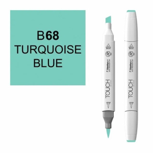 Touch Twin Brush Маркер 068 Изумрудный голубой B68