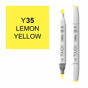 Touch Twin Brush Маркер 035 Желтый лимон Y35