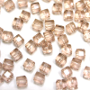 Krimp Кубик 4х4мм хрустальное стекло 45шт Розалин