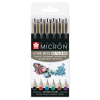 Sakura Набор капиллярных ручек Pigma Micron 6шт 0.45мм POXSDK056A