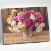 Molly Картина по номерам на дереве 40х50см Дачный букет