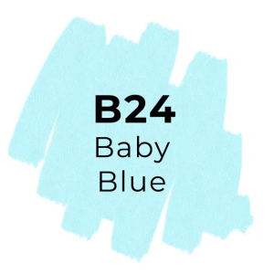 Sketchmarker Маркер двухсторонний на спиртовой основе B24 Детский голубой