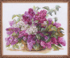 Алиса Набор для вышивания крестом 41х32см 2-22 Сирень