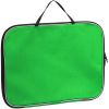 ArtSpace Папка с ручками А4 ткань на молнии Темно-зеленая 