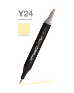 Sketchmarker Маркер Brush двухсторонний на спиртовой основе Y24 Миндальный