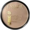 EVELINE Art Professional Make - Up Пудра матирующая с шелком, 35 Golden Beige, 14 г