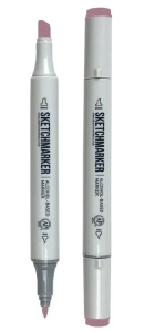 Sketchmarker Маркер двухсторонний на спиртовой основе V91 Тусклый фиолетовый