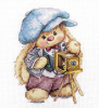 Алиса Набор для вышивания крестом 10х13см 0-192 Зайка Ми Фотограф
