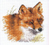 Алиса Набор для вышивания крестом 12х12см 1-28 Лиса