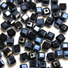 Krimp Кубик 4х4мм хрустальное стекло 45шт Графит  2