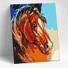 Molly Картина по номерам 15х20см Рыжий конь