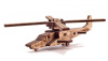 Uniwood Конструктор деревянный Unit Вертолет военный НДС