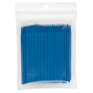 IRISK Микрощеточки для ресниц L, синий, в пакете, 100 шт