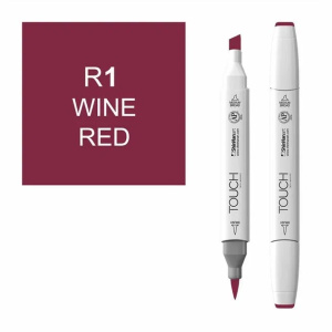 Touch Twin Brush Маркер 001 Красное вино R1