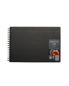 Fabriano Блокнот для зарисовок 21х29.7см 40л 190гр BlackDrawingBook Черный