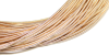 Krimp Канитель жесткая 1мм 1м медь Кремовый