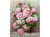 Molly Картина по номерам на дереве 40х50см Бузин Розовые пионы