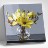 Molly Картина по номерам 30х30см Желтые магнолии