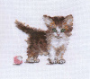 Алиса Набор для вышивания крестом 10х8см 0-169 Маленькая киса