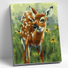 Molly Картина по номерам 30х40см Олененок