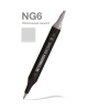 Sketchmarker Маркер Brush двухсторонний на спиртовой основе NG6 Нейтральный серый 6