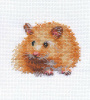 Алиса Набор для вышивания крестом 9х7см 0-174 Хомяк