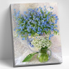 Molly Картина по номерам 40х50см Бузин Незабудки с ландышами