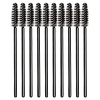 IRISK Mini Щеточка для бровей винтовая, 01 черный, 10 шт