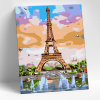 Molly Картина по номерам 15х20см Эйфелева башня