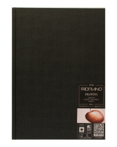 Fabriano Блокнот для зарисовок 21х29.7см 60л 160гр Drawingbook Мелкозернистая