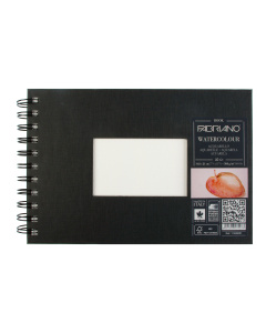 Fabriano Блокнот для акварели 14.8x21см 25л 300гр Watercolour book Фин 