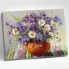 Molly Картина по номерам на дереве 40х50см Бузин Васильки