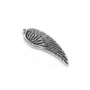 Krimp Подвеска 12х37мм биж.сплав ант.серебро 5шт Крыло