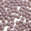 Krimp Рондель 4х3мм хрустальное стекло 140шт Светлый аметист матовый