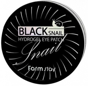 Farmstay Патчи гидрогелевые для глаз с муцином черной улитки, 90 г х 60 шт
