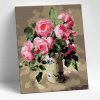 Molly Картина по номерам 15х20см Розовый шиповник