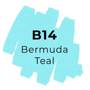 Sketchmarker Маркер двухсторонний на спиртовой основе B14 Бермудская бирюза