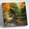 Molly Картина по номерам 30х30см В осеннем парке