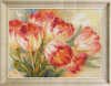 Алиса Набор для вышивания крестом 40х30см 2-29 Тюльпаны