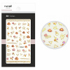 RuNail Наклейки ЗD для дизайна ногтей, №4851