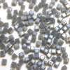 Krimp Кубик 2х2мм хрустальное стекло 100шт Мышиный опал